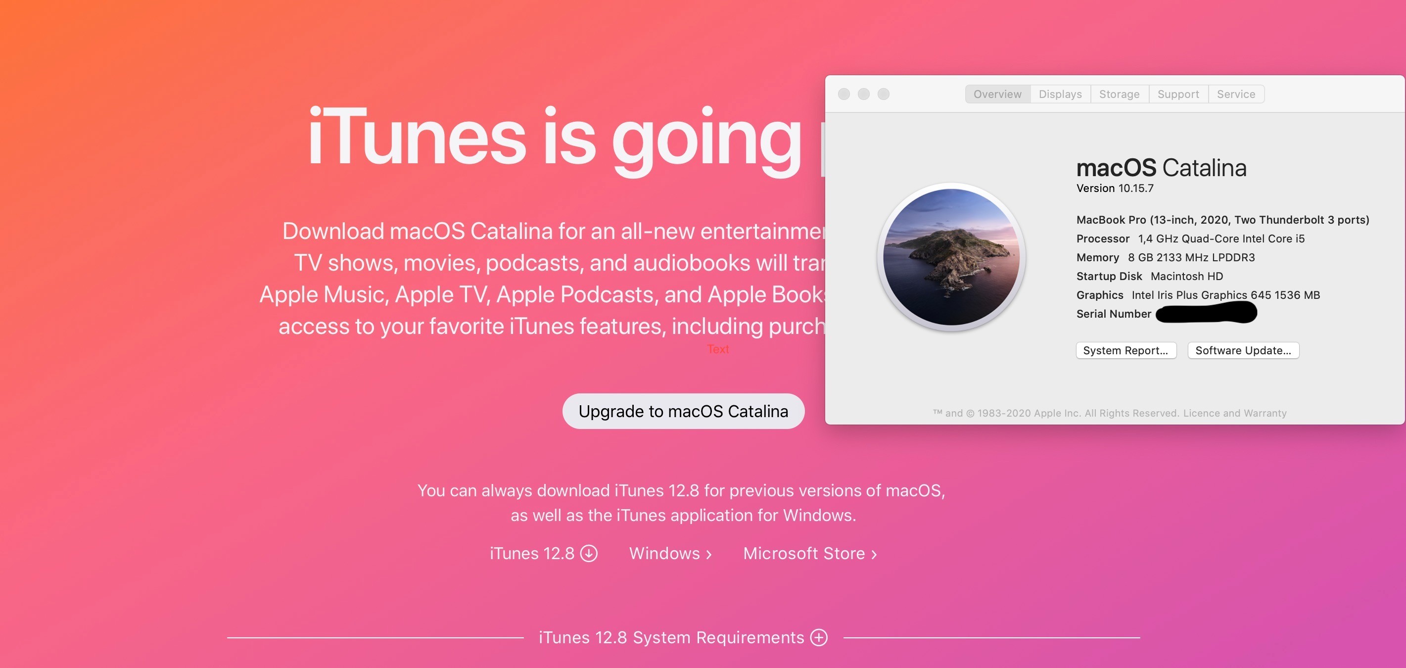 itunes download for mac catalina 10.15.7