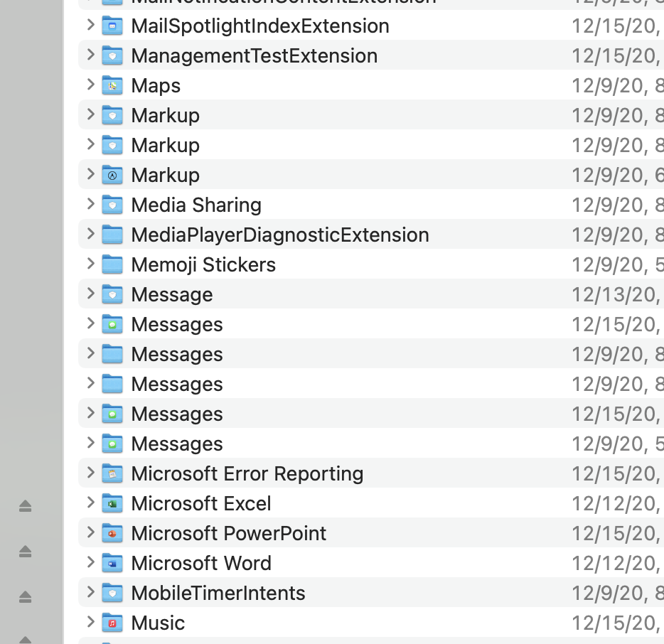/library/containers duplicate entries Apple Community