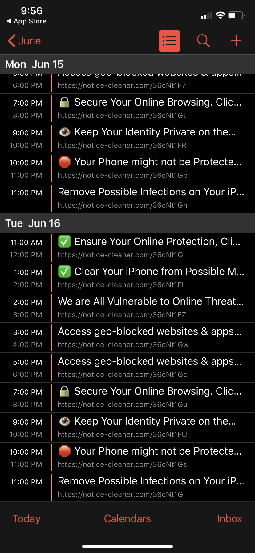 Very random events keep showing up on my … Apple Community