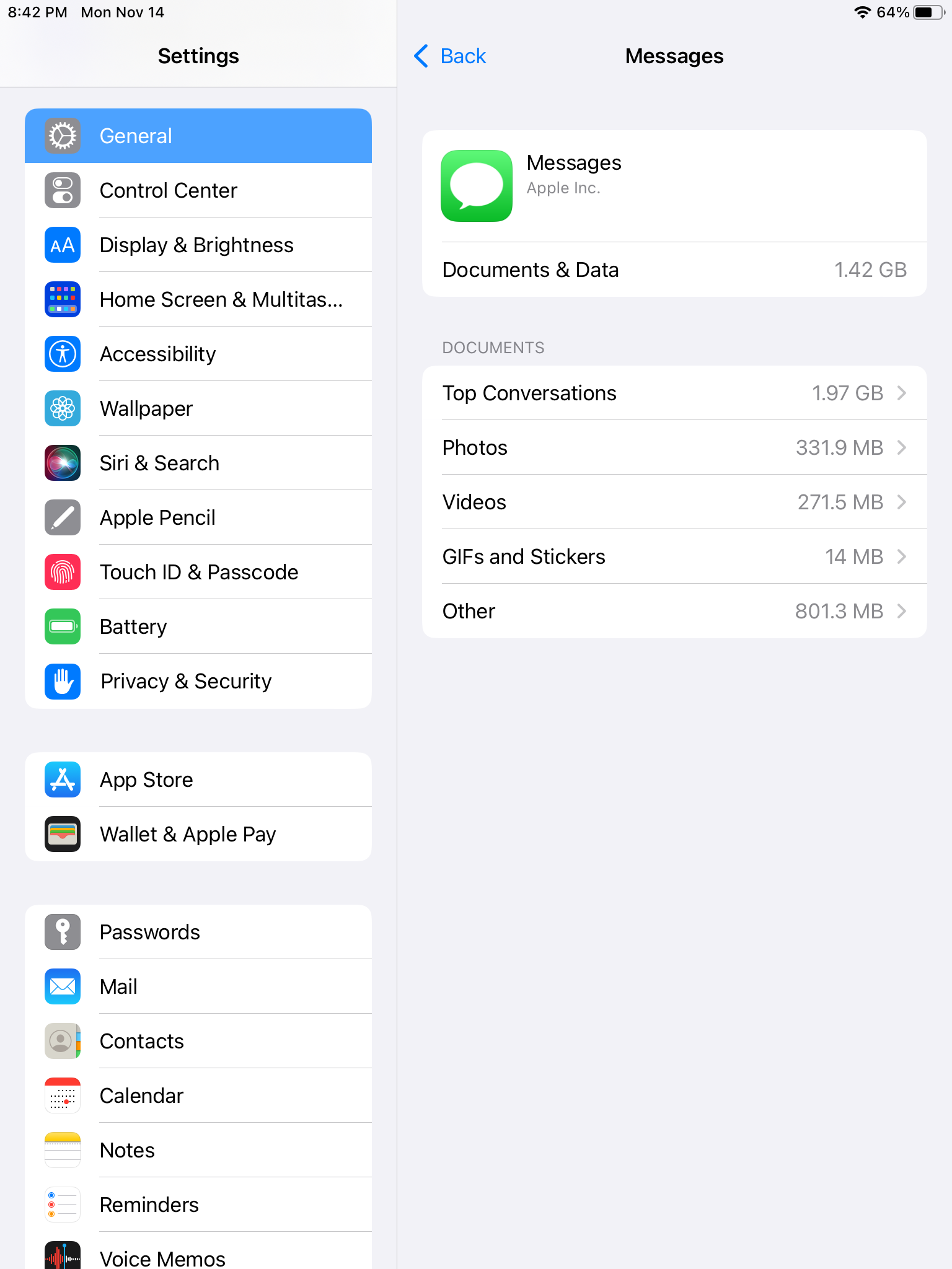 Why is iPad iCloud backup so large after … Apple Community