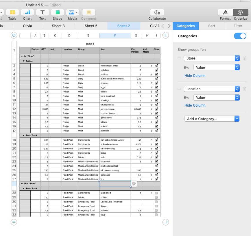 Apple Numbers Multiple Filters? Apple Community