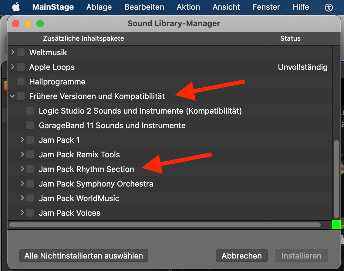 Garageband, steel drum Apple Community
