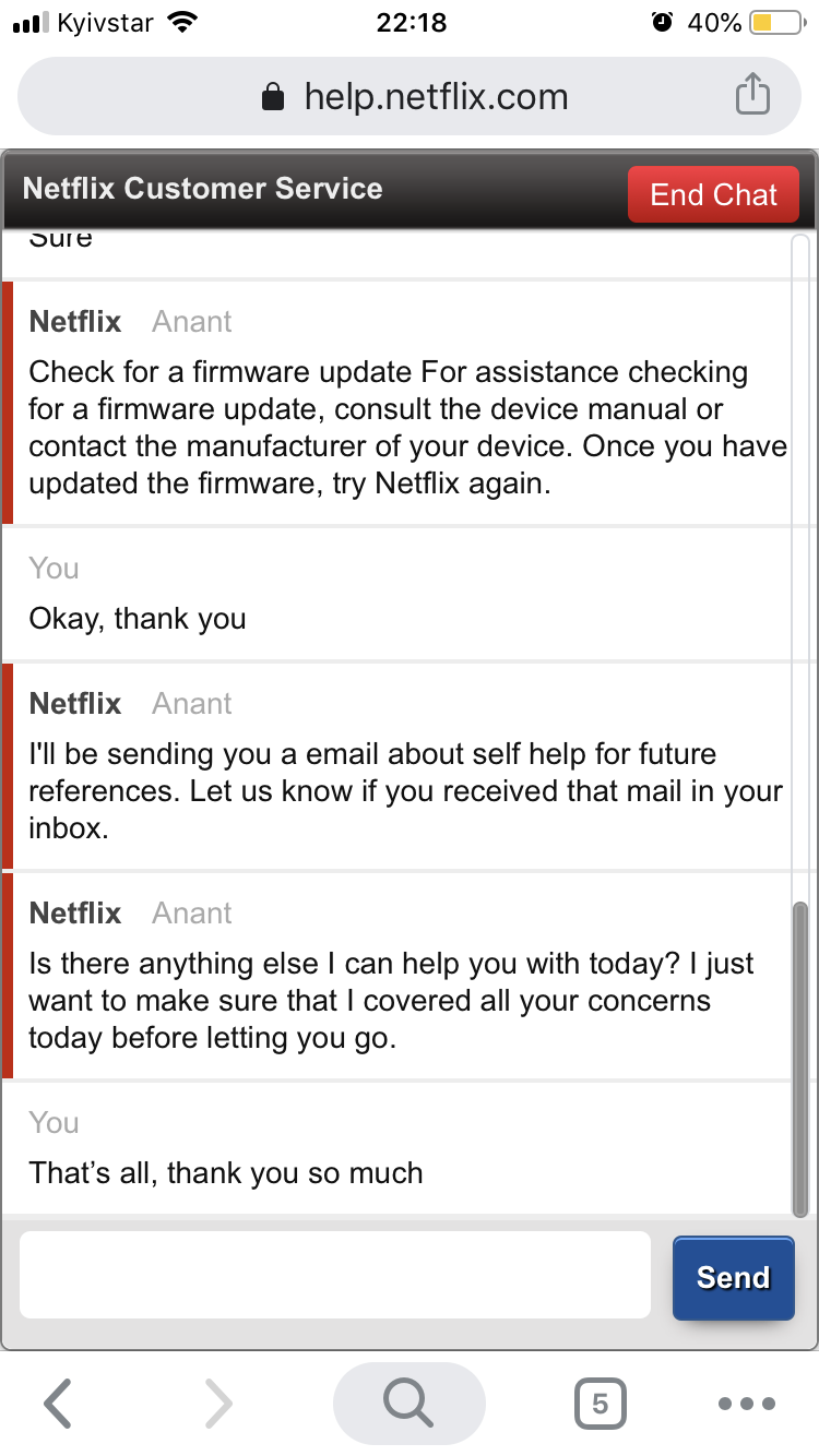 Issues with accessing the Netflix website Apple Community