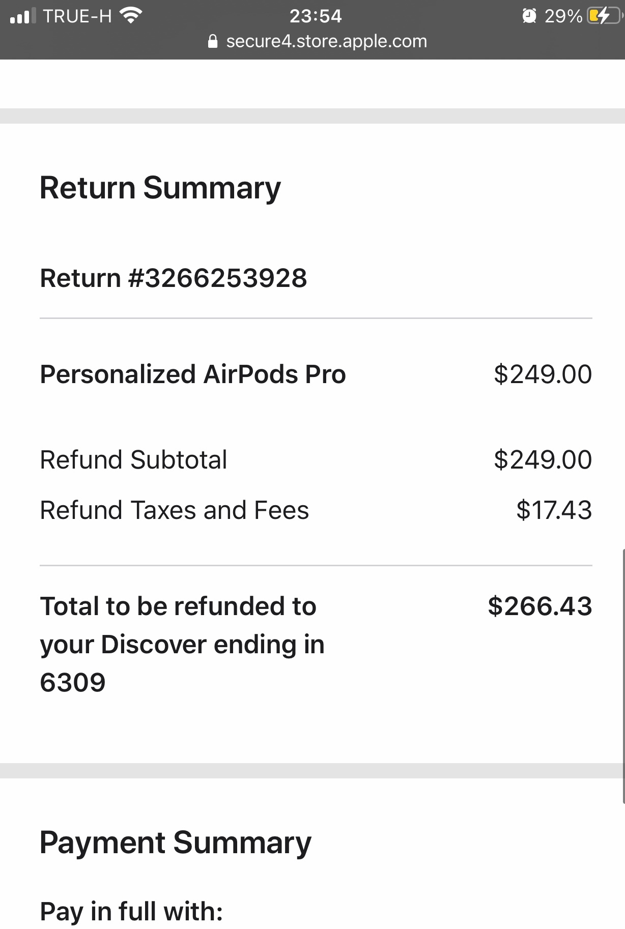 Return Item to Apple - Apple Community